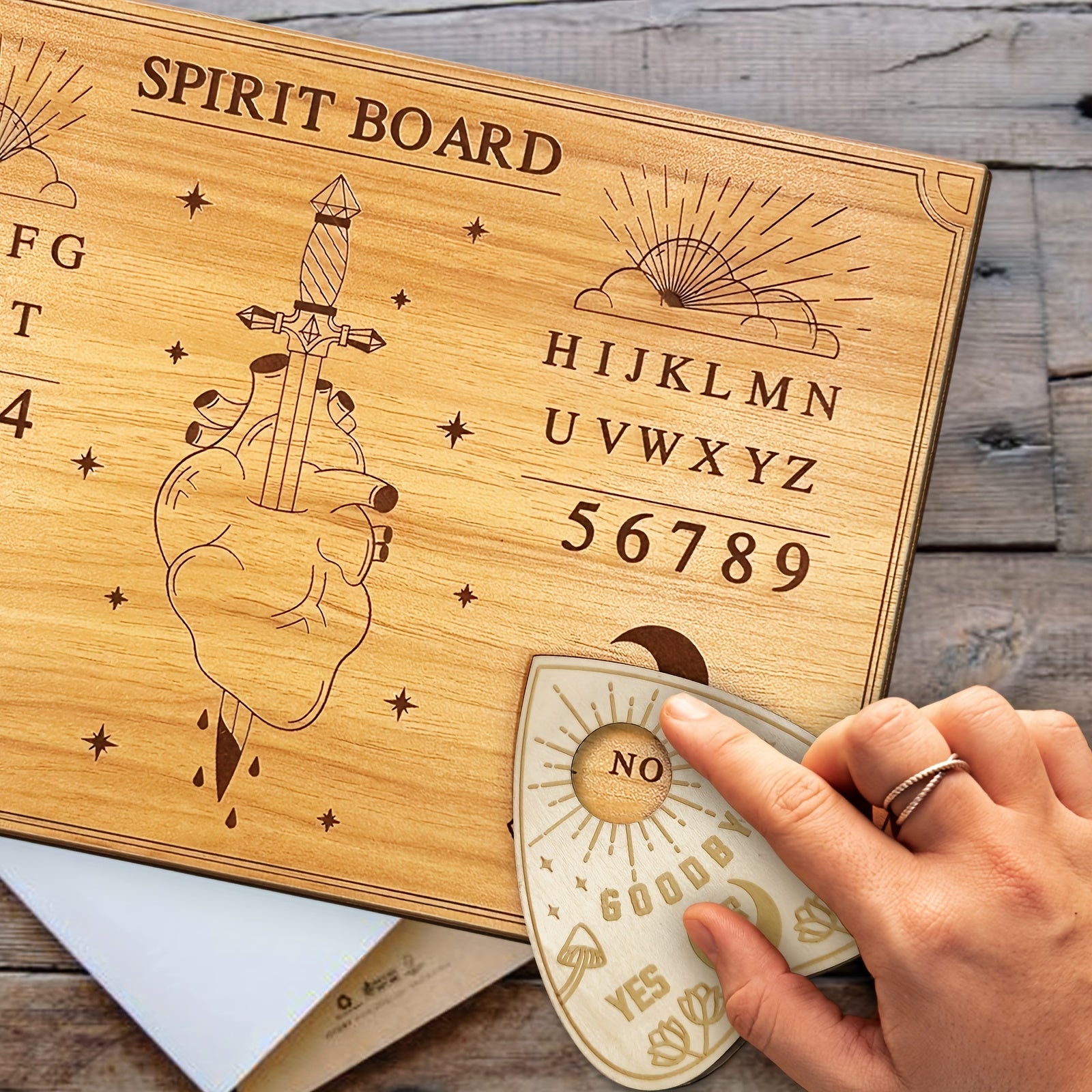 Set Planche de Ouija "Classique"