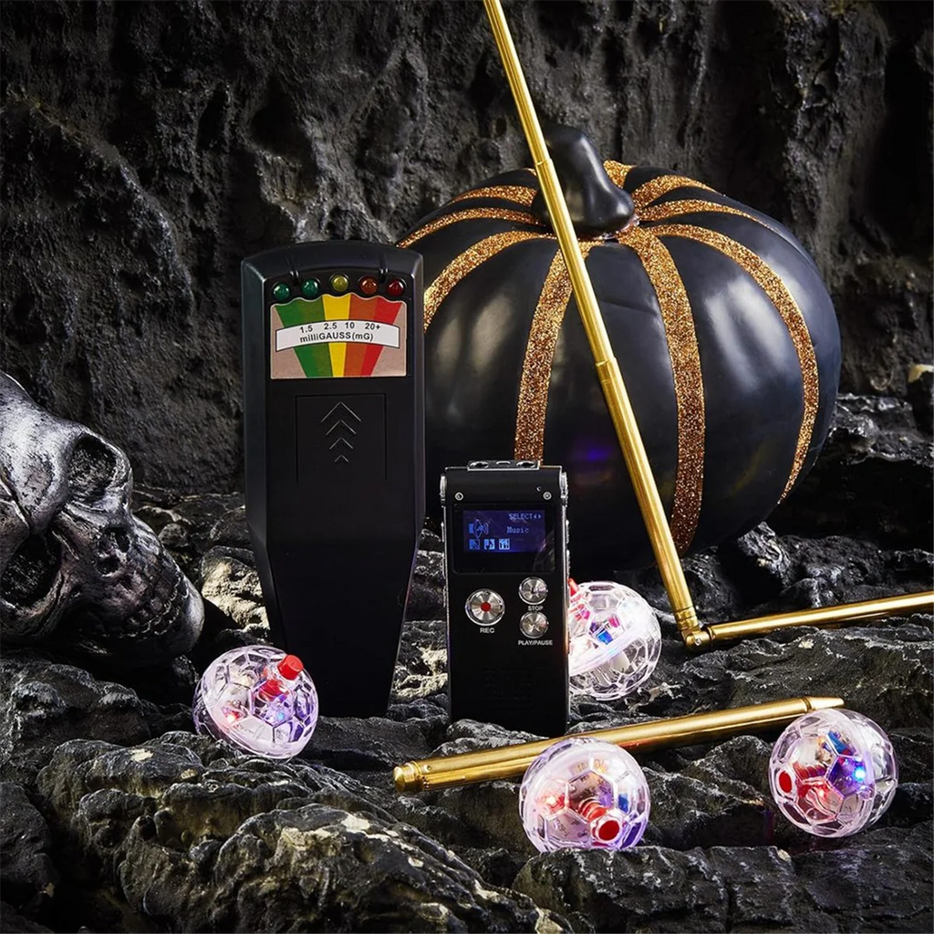 Kit "Chasse aux Fantômes N2" / EMF + Enregistreur + Baguettes de Cuivre