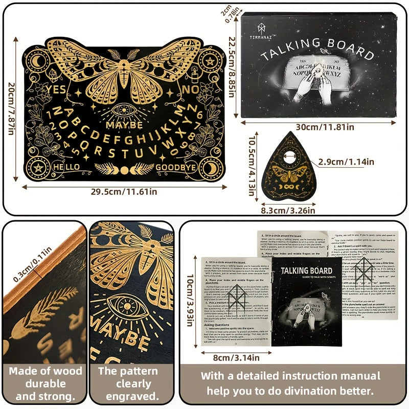 Set Planche de Ouija "Papillon de nuit"